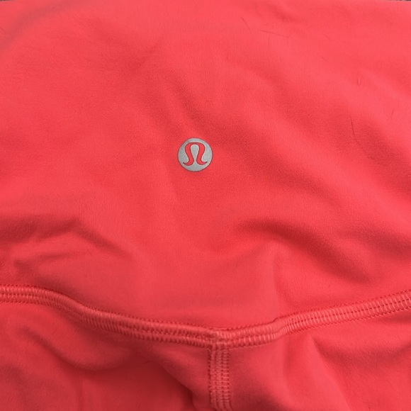 Lululemon leggings. Size 2. Apricot in color. - Picture 2 of 4